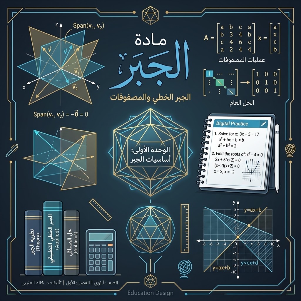 الوحدة الاولي - مادة الجبر
